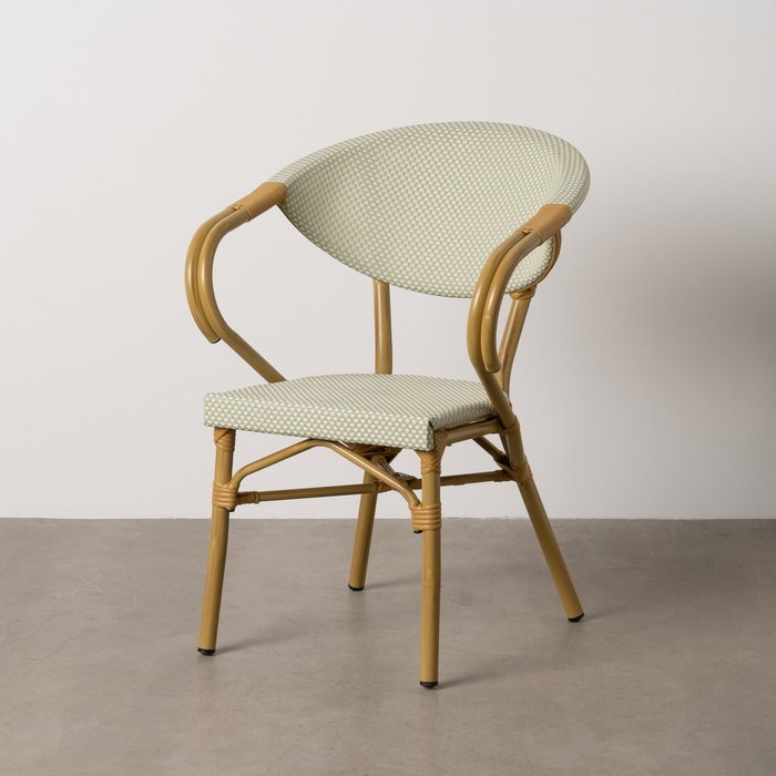 Silla Aguamarina Aluminio-Textileno 57 X 58,50 X 82 cm (Set de 2) Silla Aguamarina Aluminio-Textileno 57 X 58,50 X 82 cm (Set de 2)