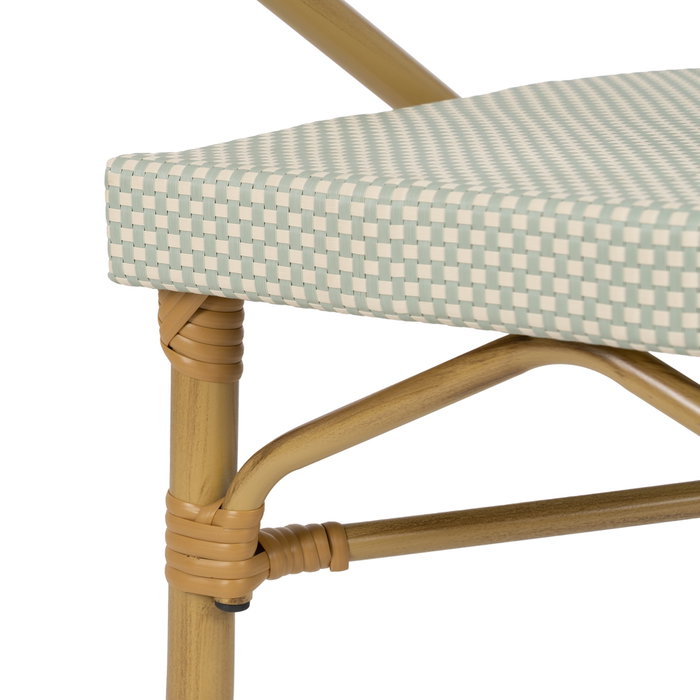 Silla Aguamarina Aluminio-Textileno 57 X 58,50 X 82 cm (Set de 2) Silla Aguamarina Aluminio-Textileno 57 X 58,50 X 82 cm (Set de 2)