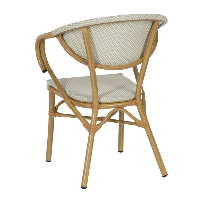 Silla Aguamarina Aluminio-Textileno 57 X 58,50 X 82 cm (Set de 2) Silla Aguamarina Aluminio-Textileno 57 X 58,50 X 82 cm (Set de 2)