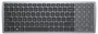 Dell KB740 Teclado Inalámbrico Compacto Multidispositivo Español QWERTY Gris, Negro