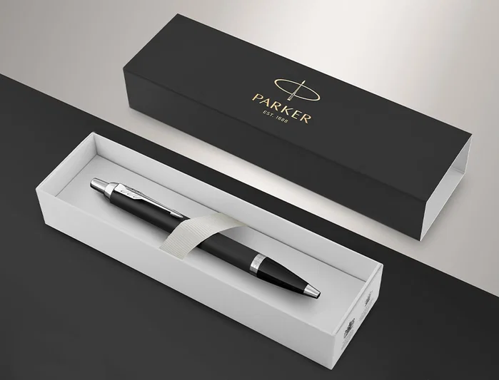 Parker Bolígrafo IM Essential Negro Mate con Punta Media