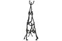 DKD Home Decor Figura de Personas en Aluminio Negro 25x25x71 cm