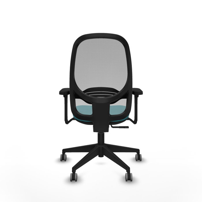 PIQUERAS Y CRESPO Silla de oficina Cilanco con mecanismo Sincro, Turquesa y Gris PIQUERAS Y CRESPO Silla de oficina Cilanco con mecanismo Sincro, Turquesa y Gris