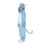My Other Me Disfraz Infantil Gatita Akela Kigurimi con Sonido Talla 5-6 Años Azul