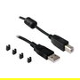 DeLOCK 87586 2 x RS-422/485 USB 2.0-B Adaptador de Cable Interfaz Negro para Conectividad Industrial