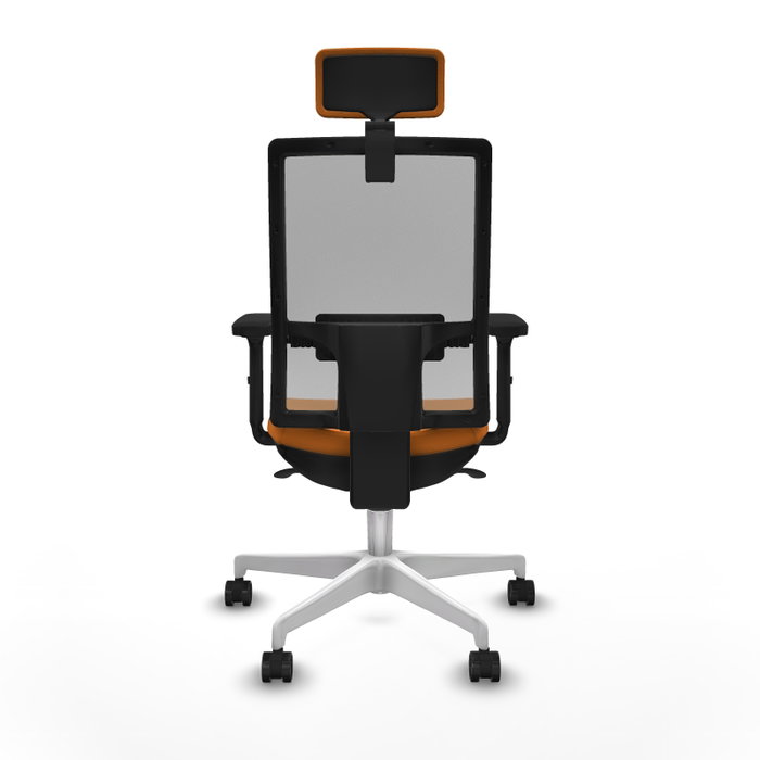 PIQUERAS Y CRESPO Silla de oficina Horna Mecanismo Sincro Naranja y Gris PIQUERAS Y CRESPO Silla de oficina Horna Mecanismo Sincro Naranja y Gris
