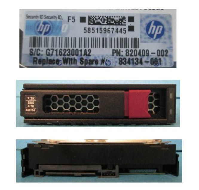 Hewlett Packard Enterprise 4TB 3.5 12G SAS 7.2K RPM MDL LFF LP Disco Duro