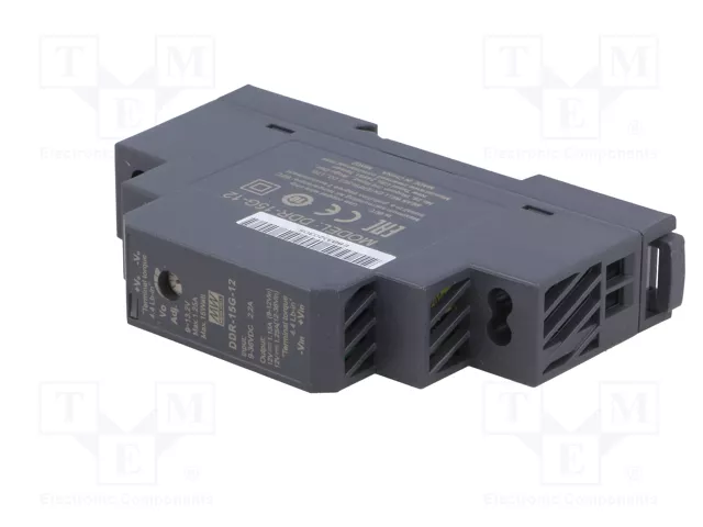 MEAN WELL DDR-15G-12 Convertidor DC/DC 15W 12VDC