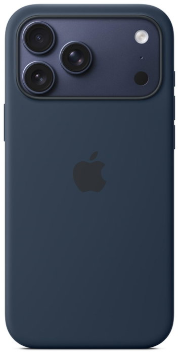 Apple Funda de silicona con MagSafe para iPhone 17 Pro Max - Azul oscuro