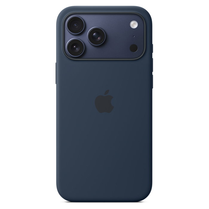 Apple Funda de silicona con MagSafe para iPhone 17 Pro Max - Azul oscuro