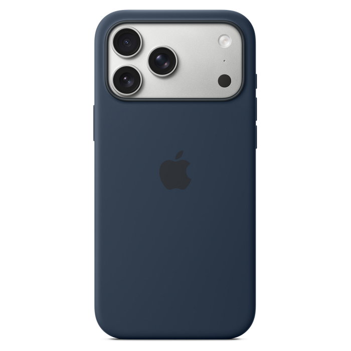 Apple Funda de silicona con MagSafe para iPhone 17 Pro Max - Azul oscuro