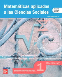 MC GRAW HILL INTERAMERICANA Matemáticas Aplicadas a las Ciencias Sociales 1º Bachillerato