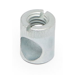 HERRAJES ALK Anclaje Embolo D10-13 M6 Zincado Espesor 16 para Muebles y Estructuras