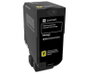 Lexmark 74C2SYE Cartucho de Tóner Amarillo