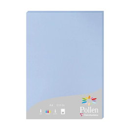 Papel Clairefontaine Pollen A4 210G 25H Azul Lavanda