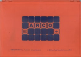 ARCO Estuche control naranja con 24 fichas
