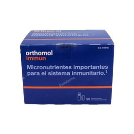 Orthomol Immun 30 Ampollas Bebibles + 30 Comprimidos para el Sistema Inmune