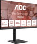 AOC U27E4CV Monitor 27 pulgadas 4K UHD IPS Negro