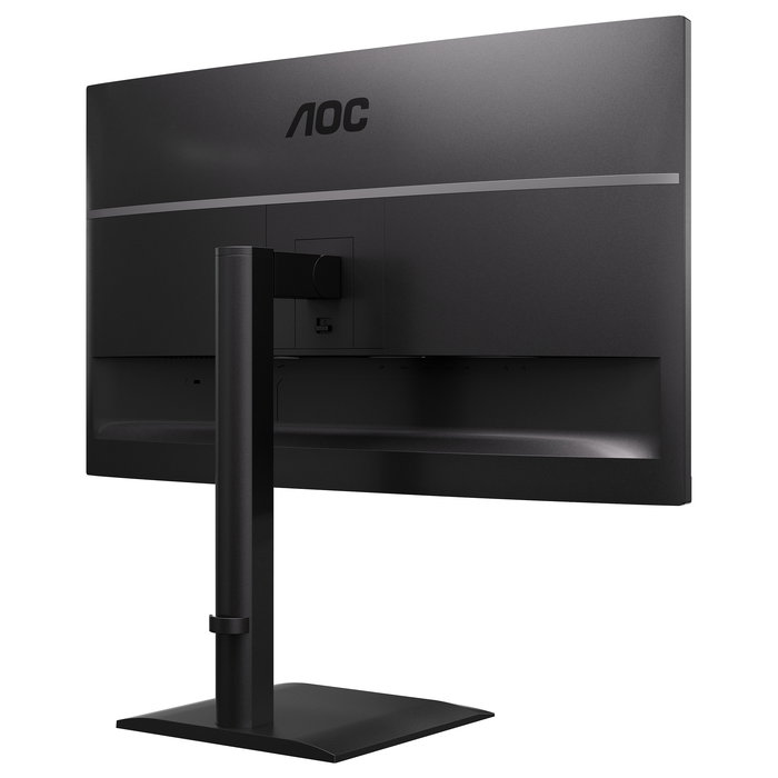 AOC U27E4CV 27" 4K Ultra HD IPS 60Hz 2x HDMI 2.0 DisplayPort 1.4 USB-C (90W PD) RJ45 USB Hub Negro