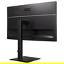 AOC U27E4CV 27" 4K Ultra HD IPS 60Hz 2x HDMI 2.0 DisplayPort 1.4 USB-C (90W PD) RJ45 USB Hub Negro