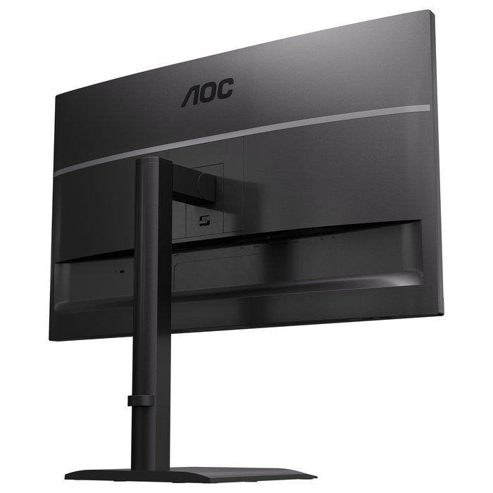 AOC U27E4CV 27" 4K Ultra HD IPS 60Hz 2x HDMI 2.0 DisplayPort 1.4 USB-C (90W PD) RJ45 USB Hub Negro