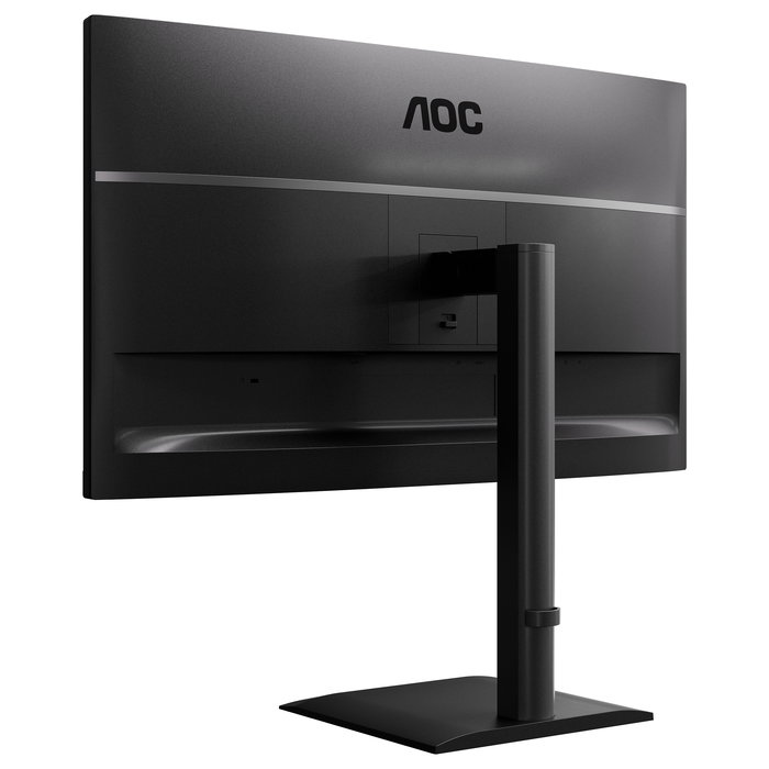AOC U27E4CV 27" 4K Ultra HD IPS 60Hz 2x HDMI 2.0 DisplayPort 1.4 USB-C (90W PD) RJ45 USB Hub Negro