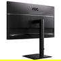AOC U27E4CV 27" 4K Ultra HD IPS 60Hz 2x HDMI 2.0 DisplayPort 1.4 USB-C (90W PD) RJ45 USB Hub Negro