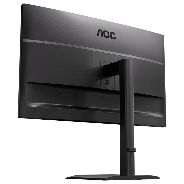AOC U27E4CV 27" 4K Ultra HD IPS 60Hz 2x HDMI 2.0 DisplayPort 1.4 USB-C (90W PD) RJ45 USB Hub Negro