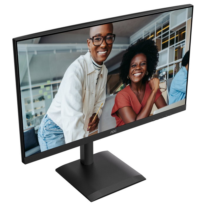 AOC U27E4CV Monitor 27 pulg. 4K UHD IPS Black