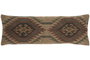 DKD Home Decor Cojín Kilim Multicolor Lana y Yute 30x85 cm