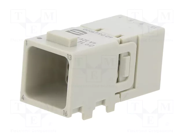 HARTING Módulo de Conector Macho Han-Modular® Domino Han D® 16 Pines