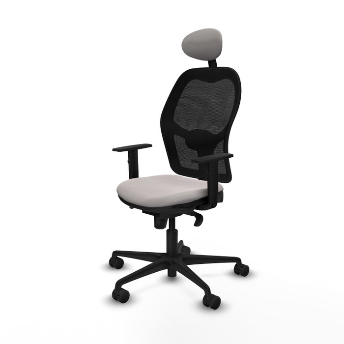 PIQUERAS Y CRESPO Silla de oficina Jorquera Blanco y Negro PIQUERAS Y CRESPO Silla de oficina Jorquera Blanco y Negro