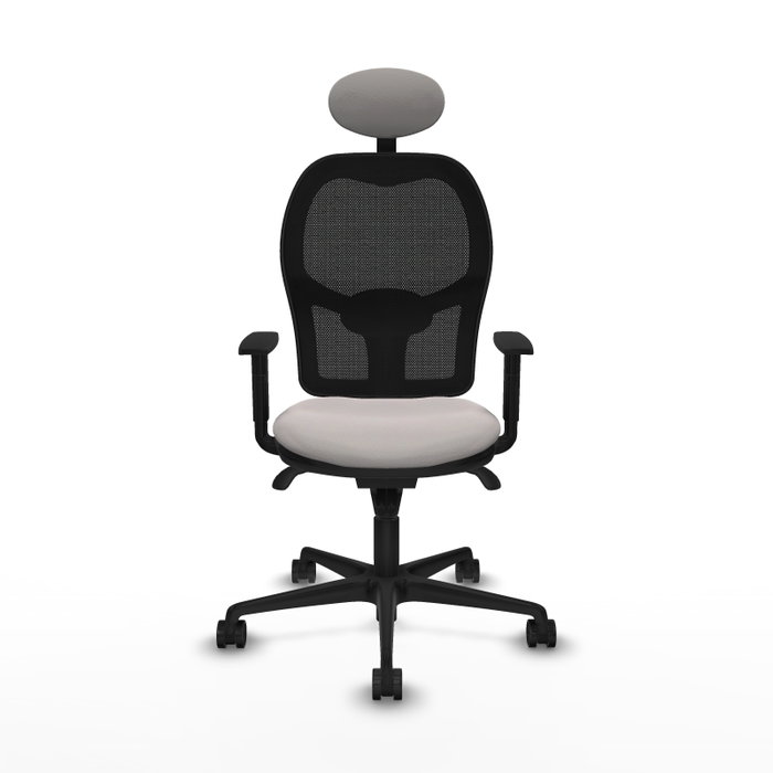 PIQUERAS Y CRESPO Silla de oficina Jorquera Blanco y Negro PIQUERAS Y CRESPO Silla de oficina Jorquera Blanco y Negro