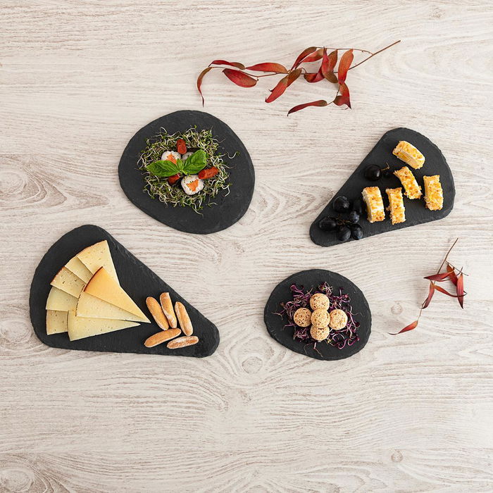 Bandeja Pizarra Irregular Gastro Fun Quid 17x15 cm