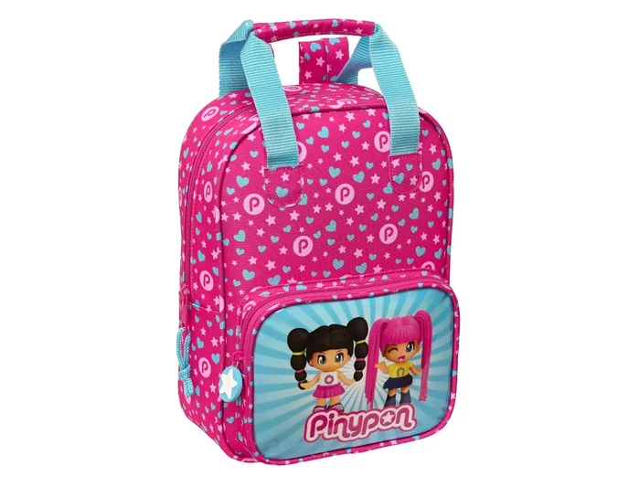 Safta Mochila Infantil con Asas Adaptables a Carro Pin y Pon Safta Mochila Infantil con Asas Adaptables a Carro Pin y Pon
