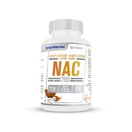 GEN PROFESSIONAL Nac 700 90Vcap. Complemento Alimenticio Antioxidante Inmunológico Mental Hepático con NAC 300mg y Glicina 400mg en Cápsulas Vegetales para Deportistas