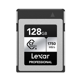 Lexar LCXEXSL128G-RNENG Tarjeta de Memoria Flash CFexpress Tipo B 128GB 1750MB/s Lectura 1300MB/s Escritura