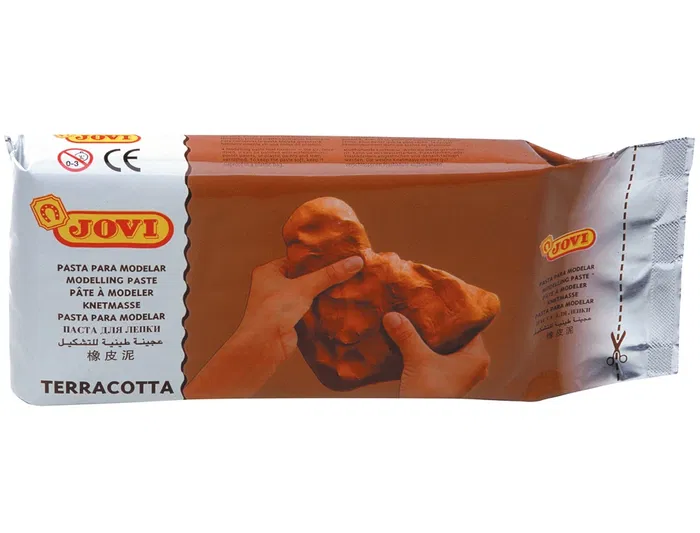 Jovi Pasta de Modelar Air Dry 1000 gr Terracota - Endurece al Aire