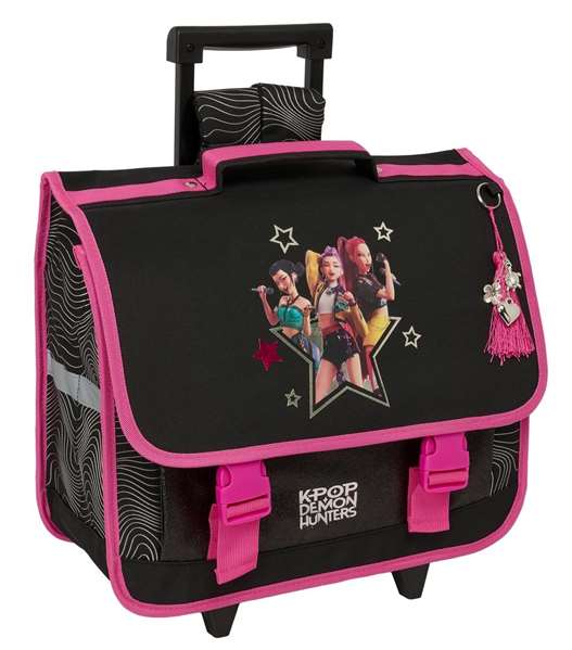 Safta Cartera con Carro K-Pop Demon Hunters - Energy 37x33x17 cm