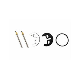 Verhal Juego de Fijación para Grifería M6 - Junta Tórica Ø40mm, Junta Goma 48mm, Base 48x2mm, 2 Varillas Ranuradas M6x70mm, 2 Tuercas Largas M6
