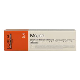 L'Oréal Majirel 5.4 Castaño Claro Cobrizo - Tinte Permanente Profesional, 60 ml