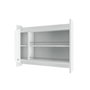 Hanah Home Estantería de Cocina Blanca 85x65x15 cm