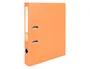 Liderpapel Archivador de Palanca Forrado PVC Naranja 52 mm Folio