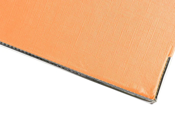 Liderpapel Archivador de Palanca Forrado PVC Naranja 52 mm Folio