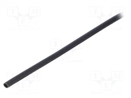 HELLERMANNTYTON Tubo termoretráctil 1,5mm negro 1m