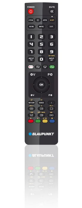 Blaupunkt Mando TV Universal pre-programado para Panasonic, compatible con Smart TV, listo para usar