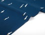 Dailylike Tela de Algodón Bordada Goose Blue Animales 1,50m x 3m