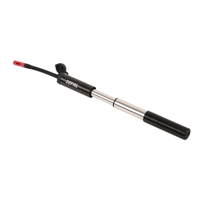 Zéfal Gravel Mini Bomba de Aire Aluminio Doble Válvula Presta/Standard 180mm 5,5bar 105g Zéfal Gravel Mini Bomba de Aire Aluminio Doble Válvula Presta/Standard 180mm 5,5bar 105g
