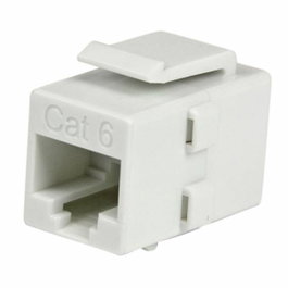 Startech Acoplador Keystone Ethernet Cat6 RJ45 H/H C6KEYCOUPLWH