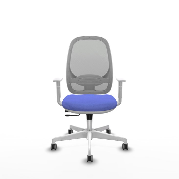 PIQUERAS Y CRESPO Silla de oficina Cilanco con mecanismo Sincro/Traslack, Azul claro y Gris PIQUERAS Y CRESPO Silla de oficina Cilanco con mecanismo Sincro/Traslack, Azul claro y Gris